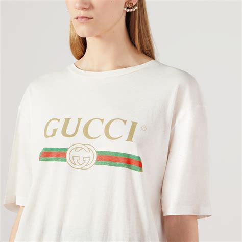 gucci symbol shirt|gucci logo t shirt women's.